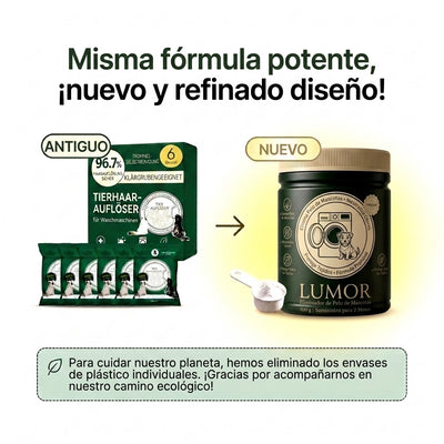 LUMOR — Disolvente de pelo de mascota