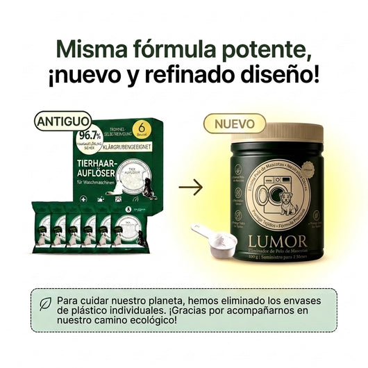 LUMOR — Disolvente de pelo de mascota