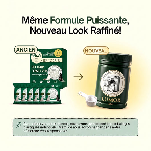 LUMOR — Dissolvant de poils d'animaux