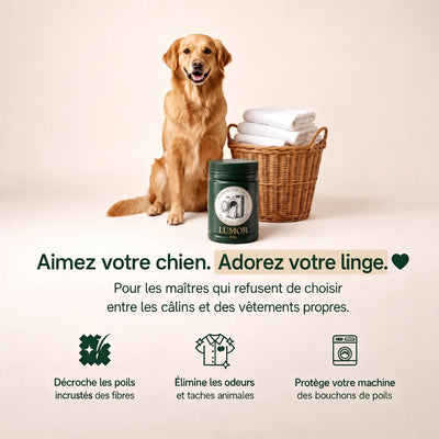LUMOR — Dissolvant de poils d'animaux