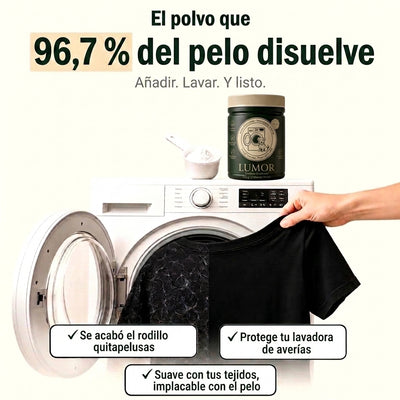 LUMOR — Disolvente de pelo de mascota